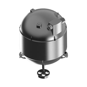 COBSO titanium vessel front view